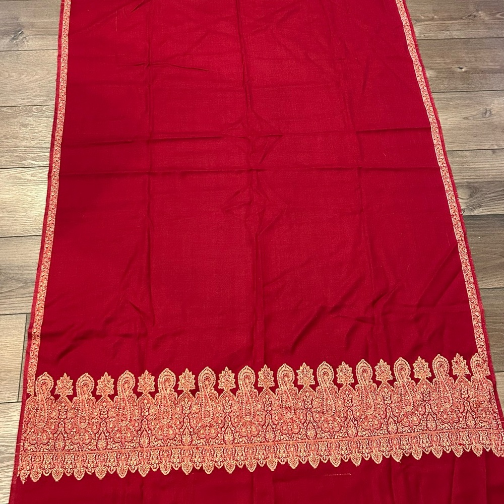 Mehtab Shawl 100% Pure New Wool 78X39